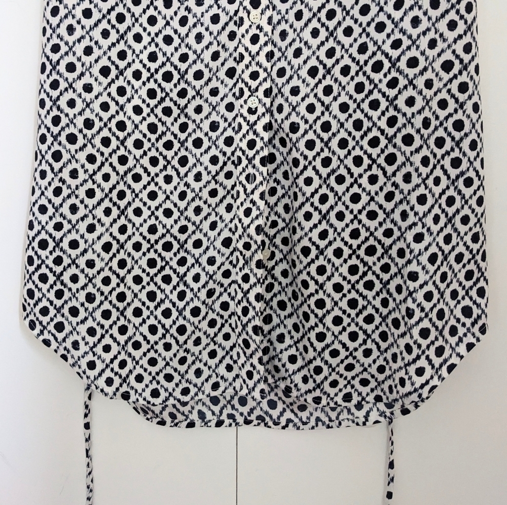 Loft XS Print Shirt Dress - Picture 6 of 10